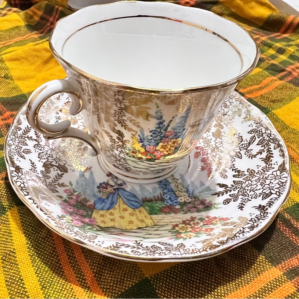 Vintage Colclough Tea set : Box W: